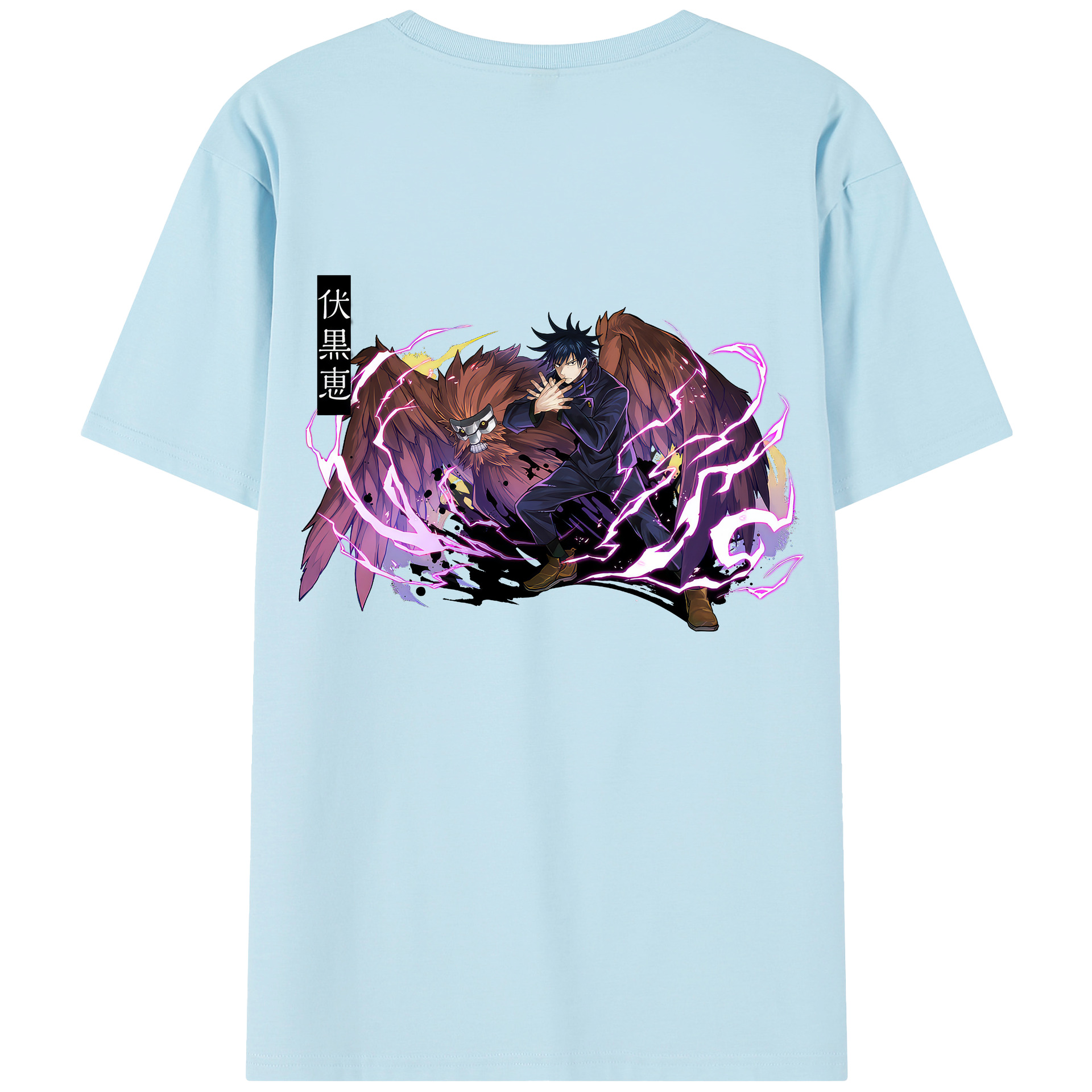 （画像用） 呪術廻戦 Jujutsu Kaisen 綿100％半袖Tシャツ（背面プリント）